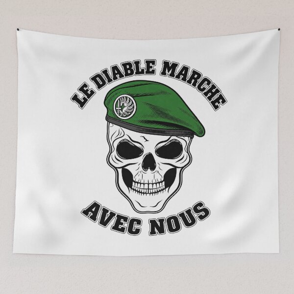 Item preview, The devil walks with us - French Foreign Legion (2nd REP) designed and sold by WotanArt.