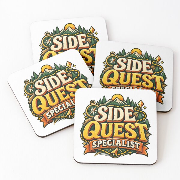 Item preview, Side Quest Specialist – Funny Adventure Gamer designed and sold by FZ Designs.