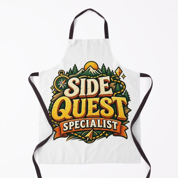 Item preview, Side Quest Specialist – Funny Adventure Gamer designed and sold by Fares Zeineh.
