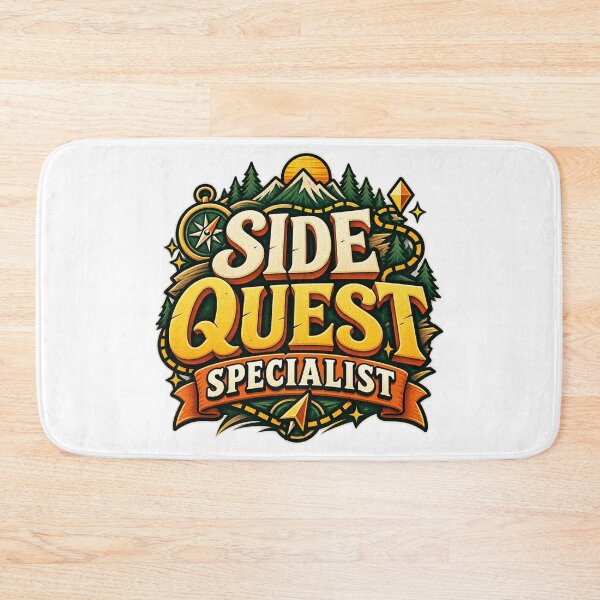 Item preview, Side Quest Specialist – Funny Adventure Gamer designed and sold by Fares Zeineh.