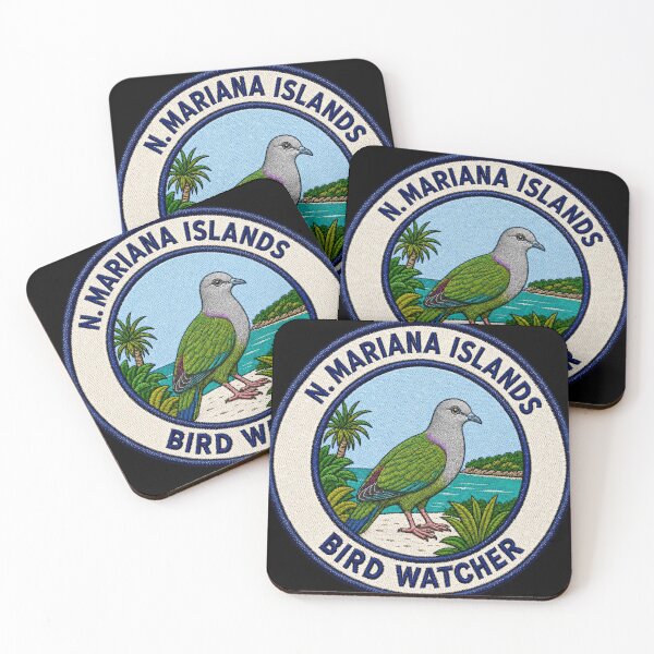Item preview, Northern Mariana Islands Bird Watcher – Mariana Fruit Dove designed and sold by The-Drip-Studio.