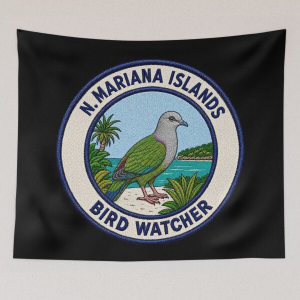 Item preview, Northern Mariana Islands Bird Watcher – Mariana Fruit Dove designed and sold by The-Drip-Studio.