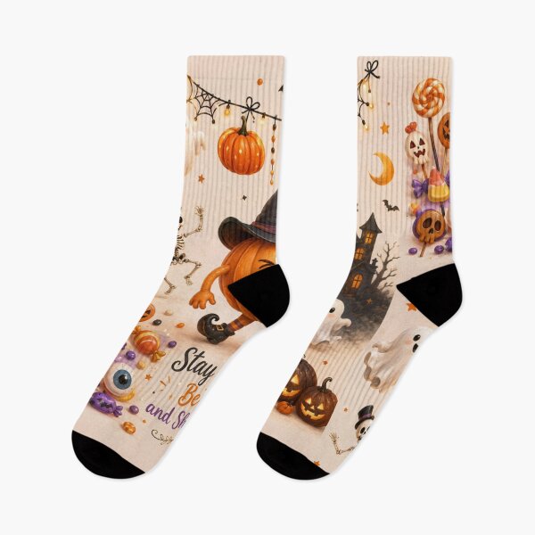 Item preview, Cute Spooky Pumpkin Halloween Be Kind designed and sold by itxelaraStudio.