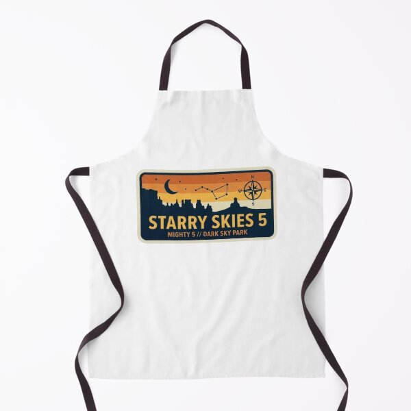Item preview, Mighty 5 Utah Dark Sky Park Starry Skies Sunset Badge designed and sold by LittleArij.