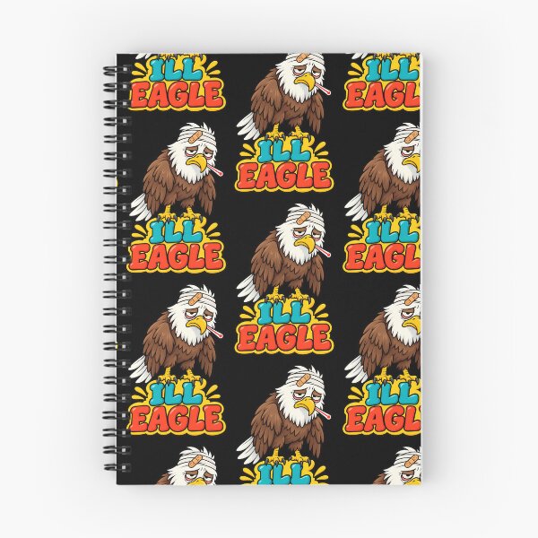 Item preview, Ill Eagle Funny Sick Bald Eagle Pun designed and sold by TeeTimeTreasure.