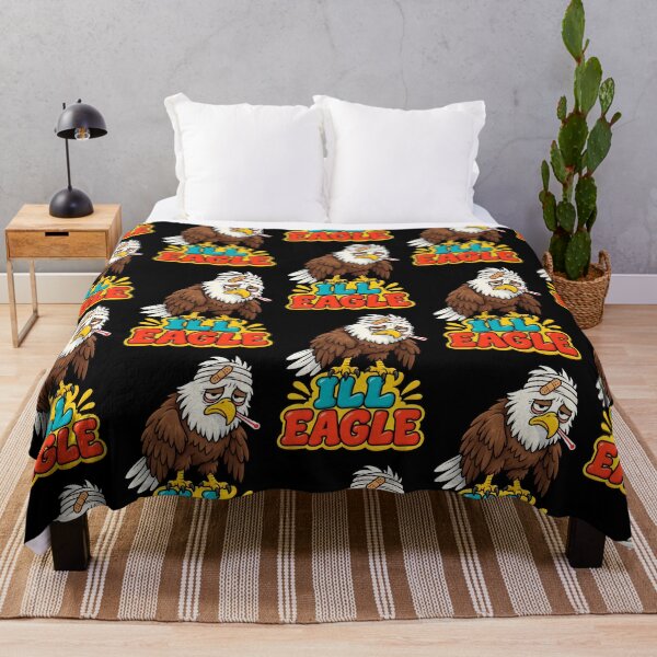 Item preview, Ill Eagle Funny Sick Bald Eagle Pun designed and sold by TeeTimeTreasure.