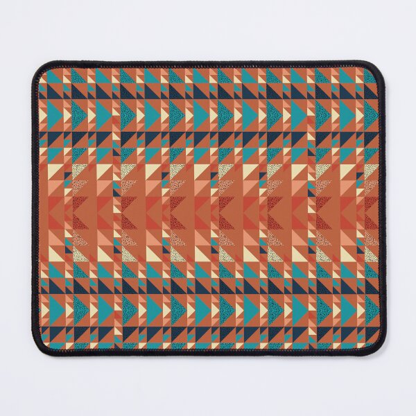 Item preview, Retro Geometric Triangle Mosaic Pattern designed and sold by Zaya_art.