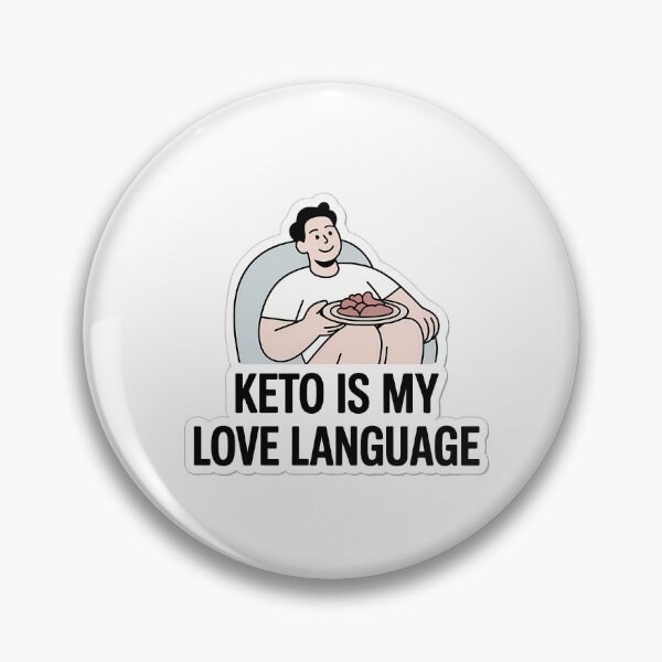 Item preview, Keto is my love language designed and sold by NiftyWrx.