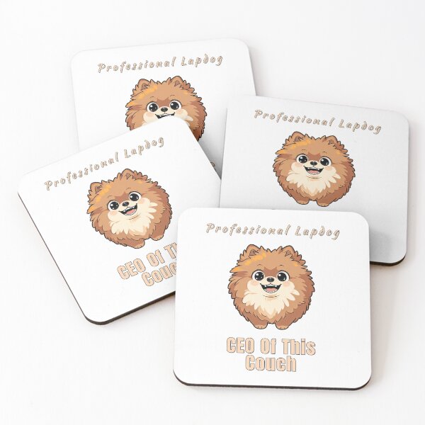 Item preview, Pomeranian Lapdog CEO Couch Boss Funny Dog designed and sold by NatureUnleashed.