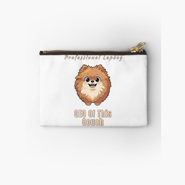 Item preview, Pomeranian Lapdog CEO Couch Boss Funny Dog designed and sold by NatureUnleashed.