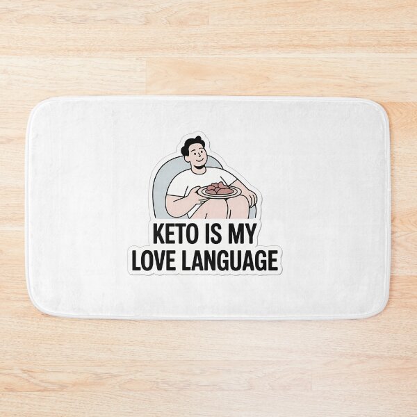 Item preview, Keto is my love language designed and sold by NiftyWrx.