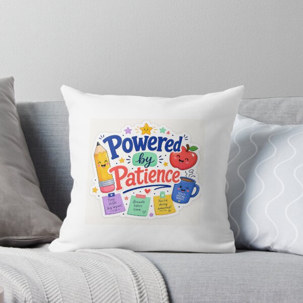 Item preview, Teacher Powered By Patience designed and sold by MohamedAbozaid1.