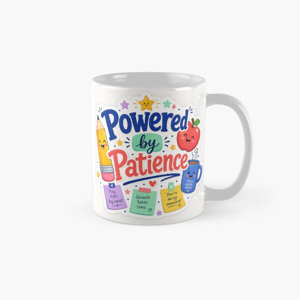 Item preview, Teacher Powered By Patience designed and sold by MohamedAbozaid1.