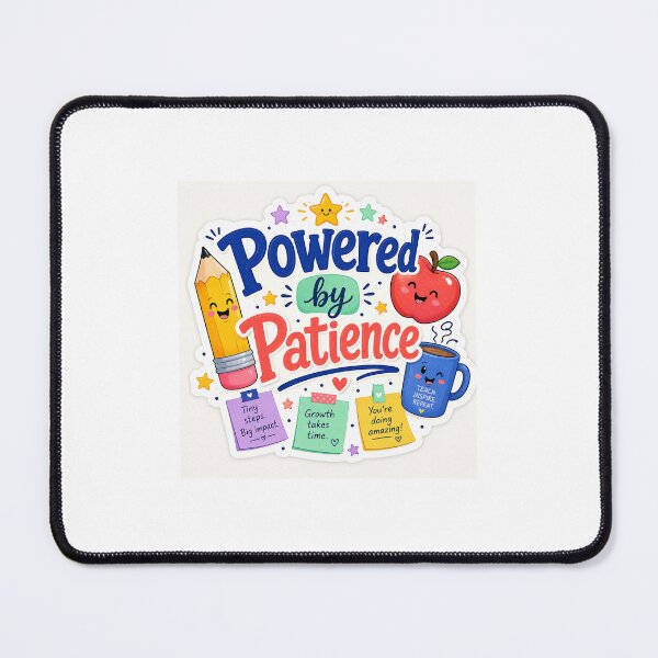 Item preview, Teacher Powered By Patience designed and sold by MohamedAbozaid1.