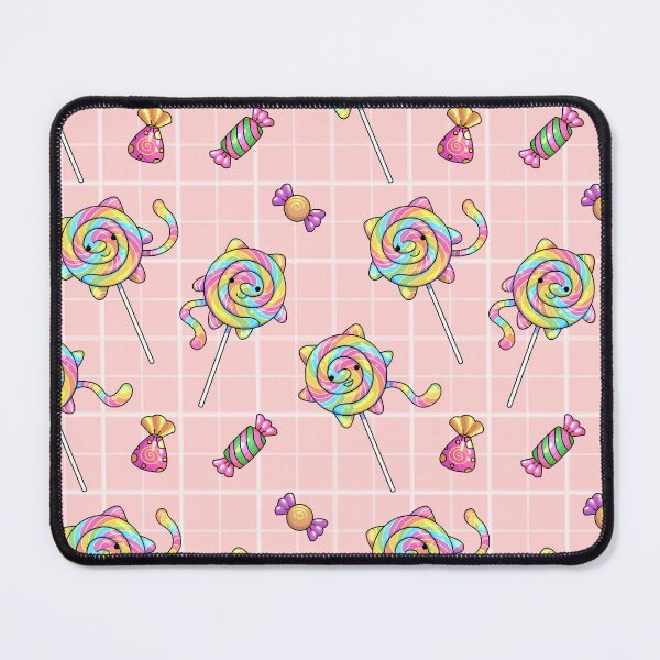 Item preview, Cute Lollipop Rainbow Cats Pattern designed and sold by Oh My Cute! .