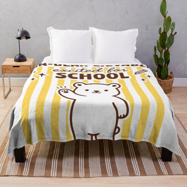 Item preview, Un-bear-lievably Excited Retro Bear Design designed and sold by MOCH- ART.