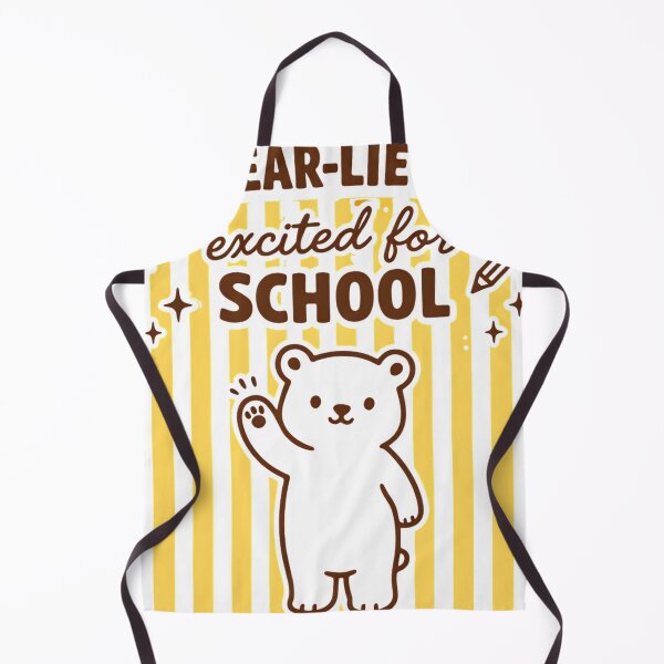 Item preview, Un-bear-lievably Excited Retro Bear Design designed and sold by MOCH- ART.