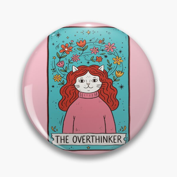 Item preview, The Overthinker Tarot Card - Cat. designed and sold by EunsooLee.