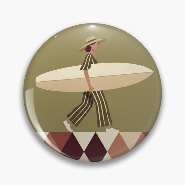 Item preview, Mediterranean Retro Surf: Vintage Graphic Artwork designed and sold by Madame-Verny.
