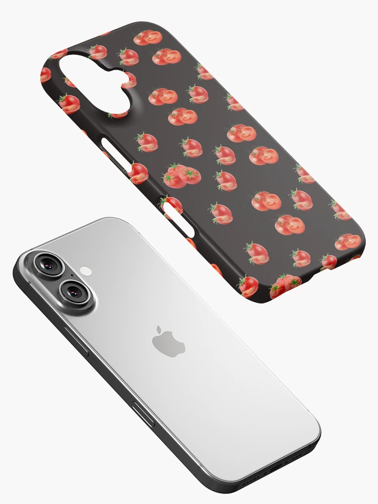 Aperçu 2 sur 4. Coque iPhone avec l'œuvre Tomates Fraîches Rouges créée et vendue par LinkFamilyStore.