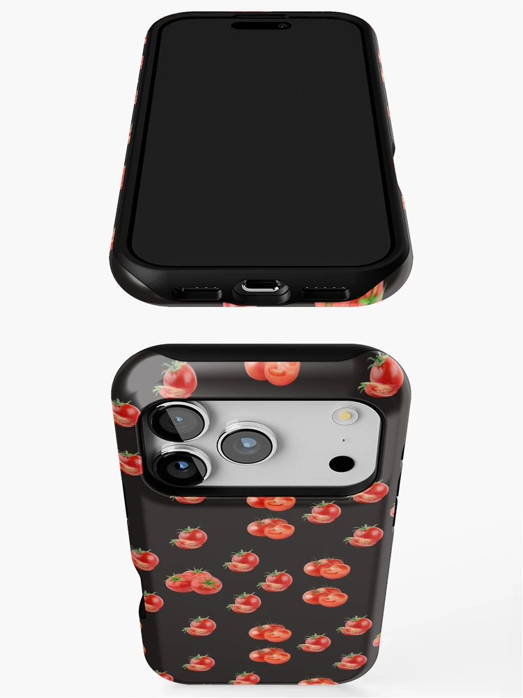 Aperçu 3 sur 4. Coque iPhone avec l'œuvre Tomates Fraîches Rouges créée et vendue par LinkFamilyStore.