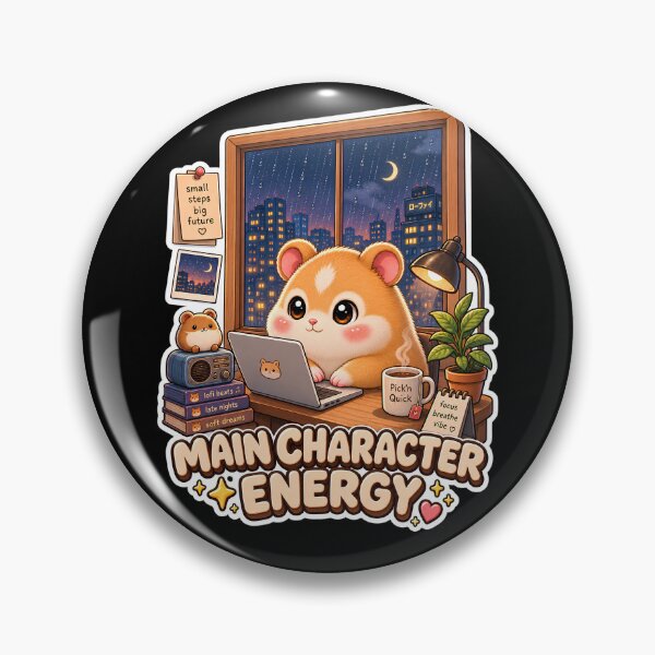 Item preview, Main Character Energy Hamster designed and sold by Pick'n Quick.