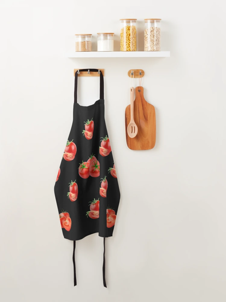 Aperçu 4 sur 6. Tablier avec l'œuvre Tomates Fraîches Rouges créée et vendue par LinkFamilyStore.