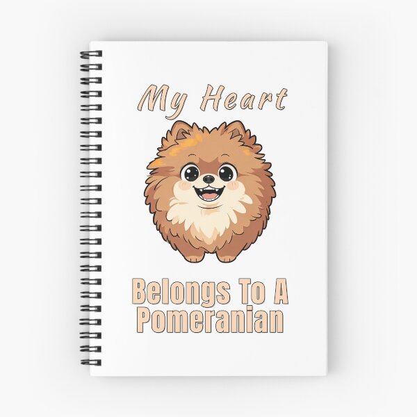 Item preview, Pomeranian Heart Love Dog Mom Brown Pom Gift designed and sold by NatureUnleashed.