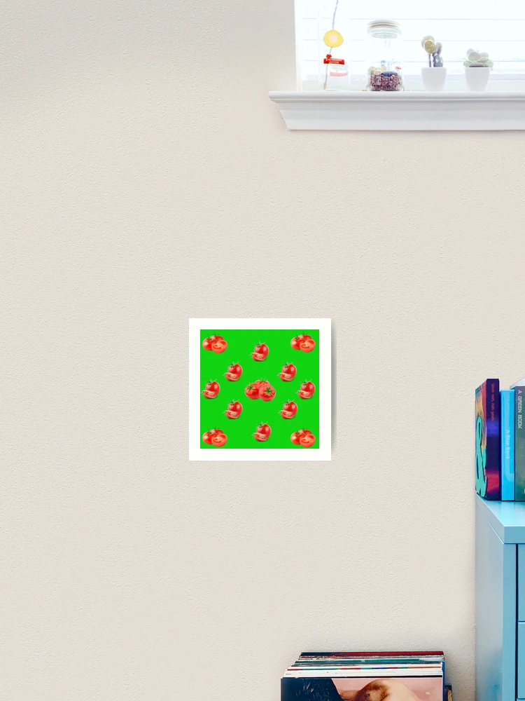 Aperçu 2 sur 3. Impression artistique avec l'œuvre Tomates Fraîches Rouges créée et vendue par LinkFamilyStore.