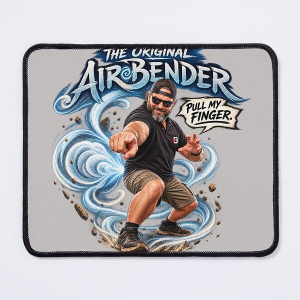 Item preview, The Original Air Bender – Pull My Finger Dad Joke designed and sold by KissMy6 Industries.