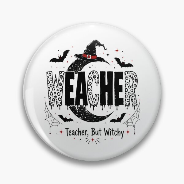 Item preview, funny vintage Witch Teacher colorful school women gift designed and sold by Amzkao.