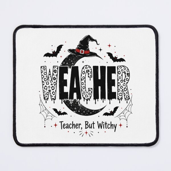 Item preview, funny vintage Witch Teacher colorful school women gift designed and sold by Amzkao.