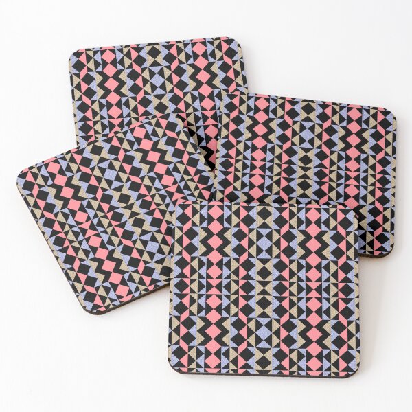 Item preview, Bold Black Geometric Diamond Pattern Design designed and sold by Zaya_art.