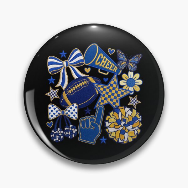 Item preview, Coquette Bow Football Gold Black Game Cheer Mom Touchdown designed and sold by hemagamo.