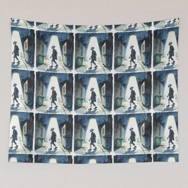Item preview, Zombie in the beam of light designed and sold by LiskoDesign.
