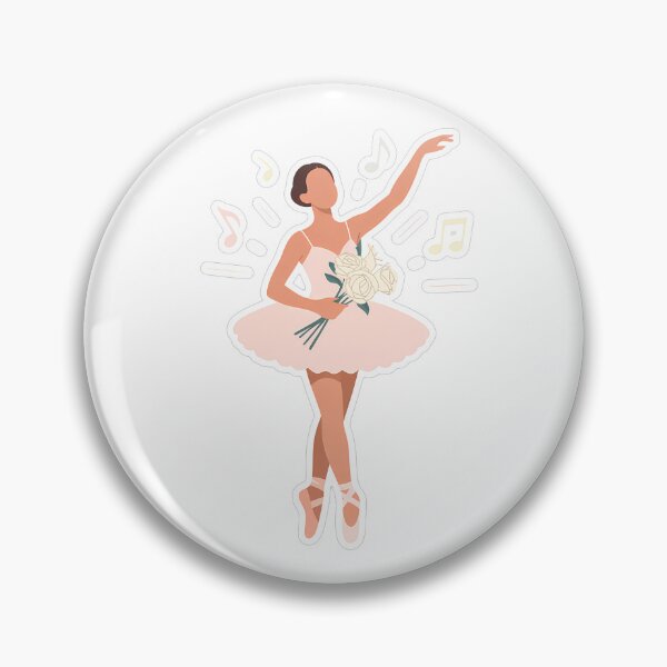 Item preview, Elegant Ballet Dancer in Pink Tutu designed and sold by NiftyWrx.