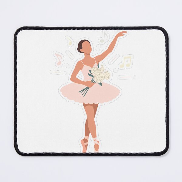 Item preview, Elegant Ballet Dancer in Pink Tutu designed and sold by NiftyWrx.