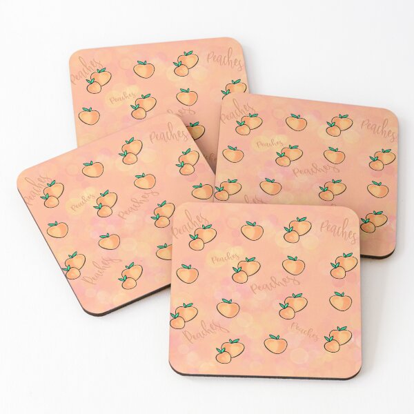 Item preview, Peach Aesthetic | Soft Vanilla & Peach Pattern designed and sold by MissDubehs.