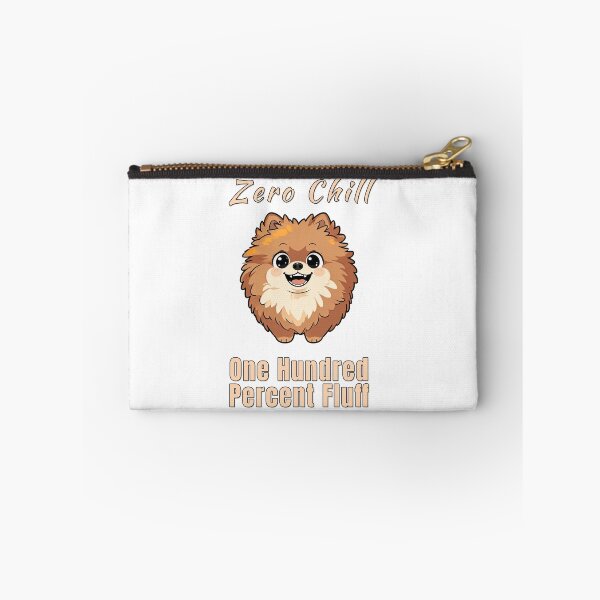 Item preview, Zero Chill Pomeranian Maximum Fluff Funny Dog designed and sold by NatureUnleashed.