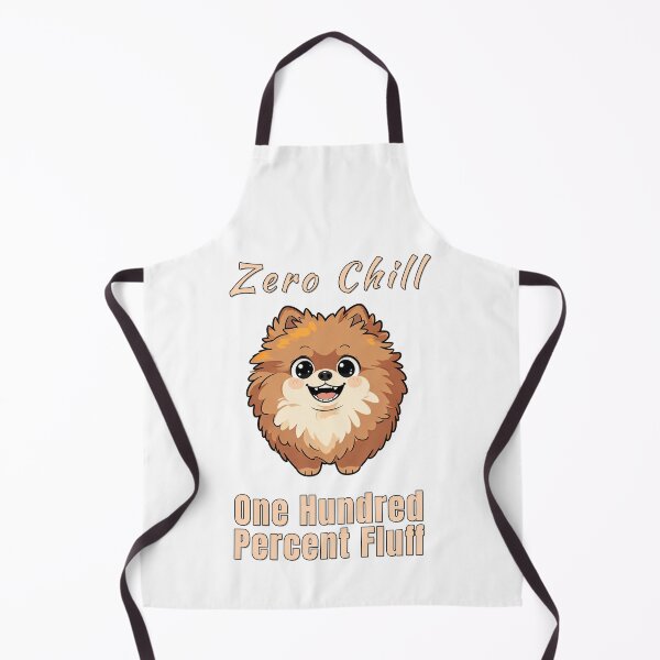 Item preview, Zero Chill Pomeranian Maximum Fluff Funny Dog designed and sold by NatureUnleashed.