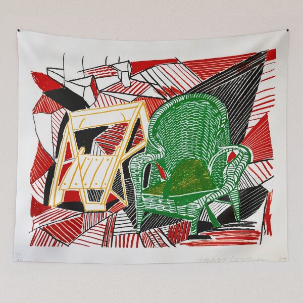 Item preview, David Hockney - David Hockney Art Inspired Design designed and sold by CleoniqueH.