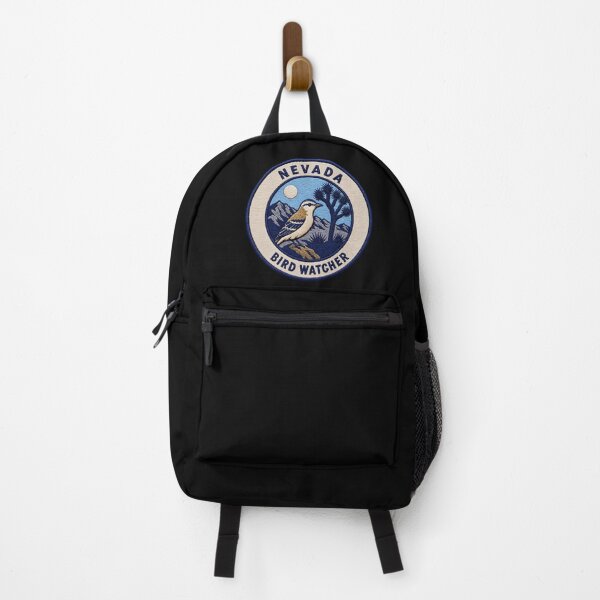 Item preview, Nevada Bird Watcher – Loggerhead Shrike Desert Patch designed and sold by The-Drip-Studio.