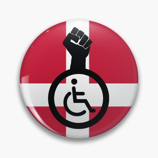 Item preview, Disability Equality Rights - Dannebrog designed and sold by Danny Germansen.