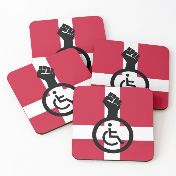 Item preview, Disability Equality Rights - Dannebrog designed and sold by Danny Germansen.