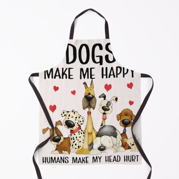 Item preview, Dogs Make Me Happy Humans Make My Head Hurt Dog Lover Pet Parent designed and sold by CharlieConon.