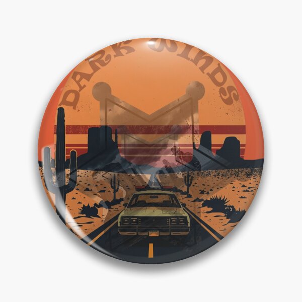 Item preview, Dark Winds Mystery Art – Southwestern Thriller Inspired Design designed and sold by Z3al-Store.