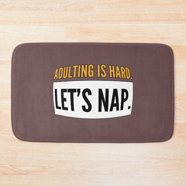 Item preview, Being an Adult Is Hard Let's Take a Nap Funny T-Shirt designed and sold by AstronautMerch.