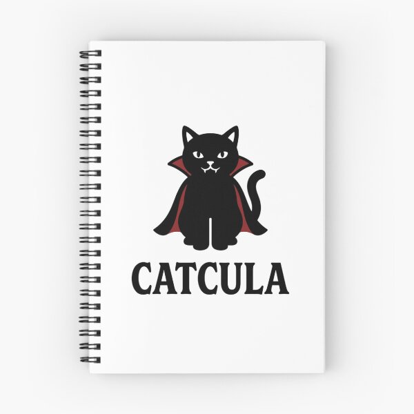 Item preview, Catcula Cute Vampire Black Cat Funny Halloween Pun Spooky Season designed and sold by raedattia.