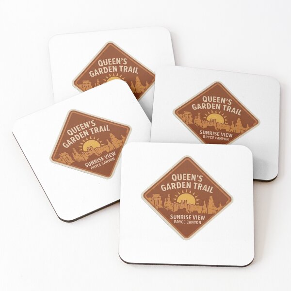 Item preview, Queen's Garden Trail Sunrise View Bryce Canyon Utah Badge designed and sold by LittleArij.