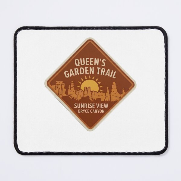 Item preview, Queen's Garden Trail Sunrise View Bryce Canyon Utah Badge designed and sold by LittleArij.